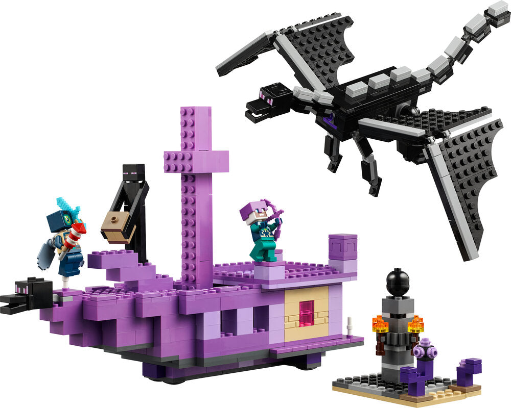 21264 LEGO Minecraft Ender-dragen og End-skibet