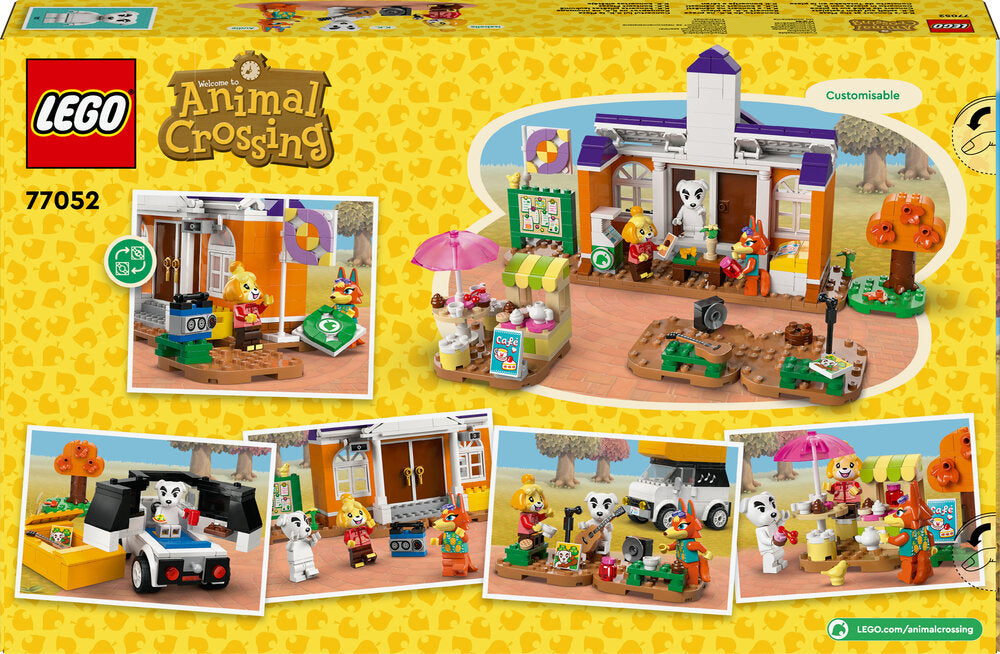 77052 LEGO Animal Crossing K.K.'s koncert på bytorvet