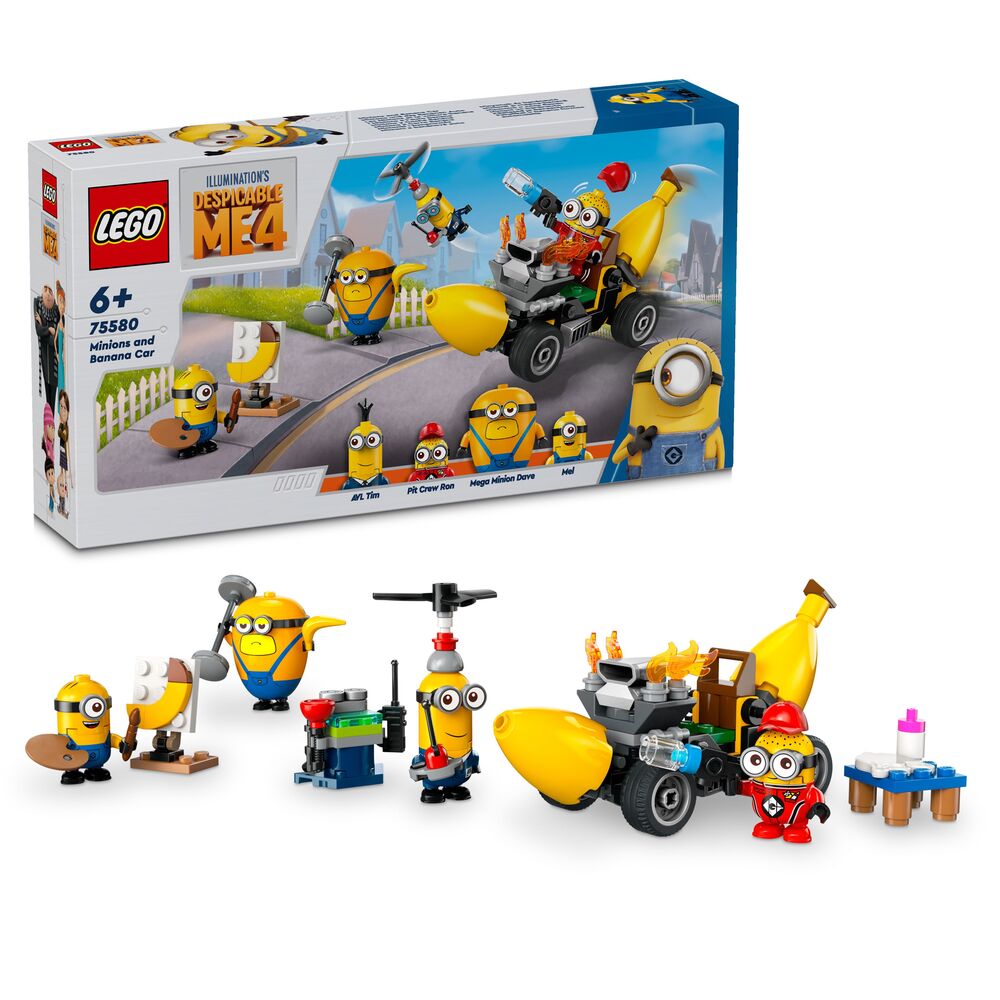 75580 LEGO Despicable Me Minions og bananbil