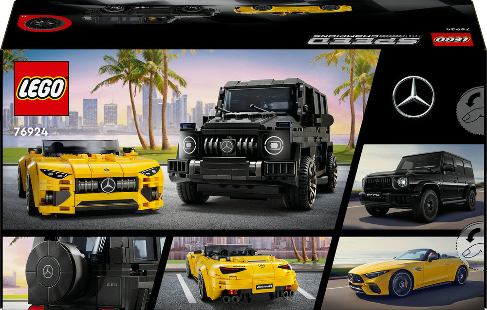 76924 LEGO Speed Champions Mercedes-AMG G 63 og Mercedes-AMG SL 63