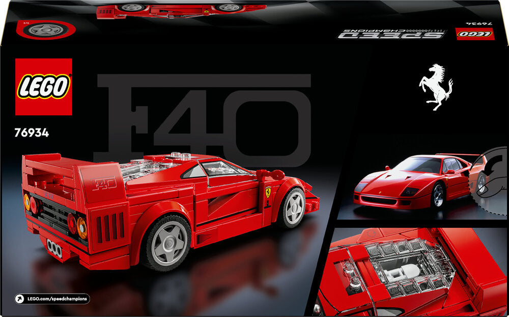 76934 LEGO Speed Champions Ferrari F40-superbil