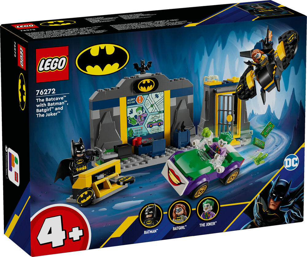 76272 LEGO Super Heroes DC Bathulen med Batman™, Batgirl™ og Jokeren