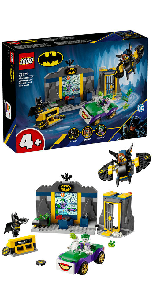 76272 LEGO Super Heroes DC Bathulen med Batman™, Batgirl™ og Jokeren