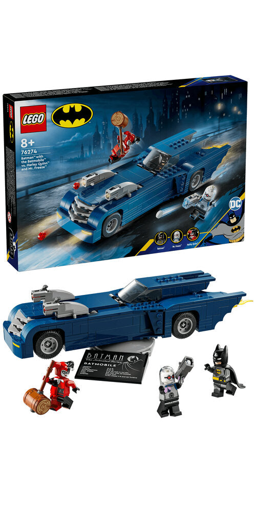76274 LEGO Super Heroes DC Batman™ og Batmobile™ mod Harley Quinn™ og Mr. Freeze™