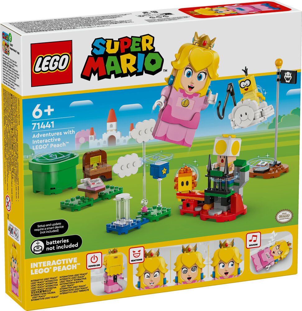 D3 71441 LEGO Super Mario Eventyr med interaktiv LEGO® Peach™