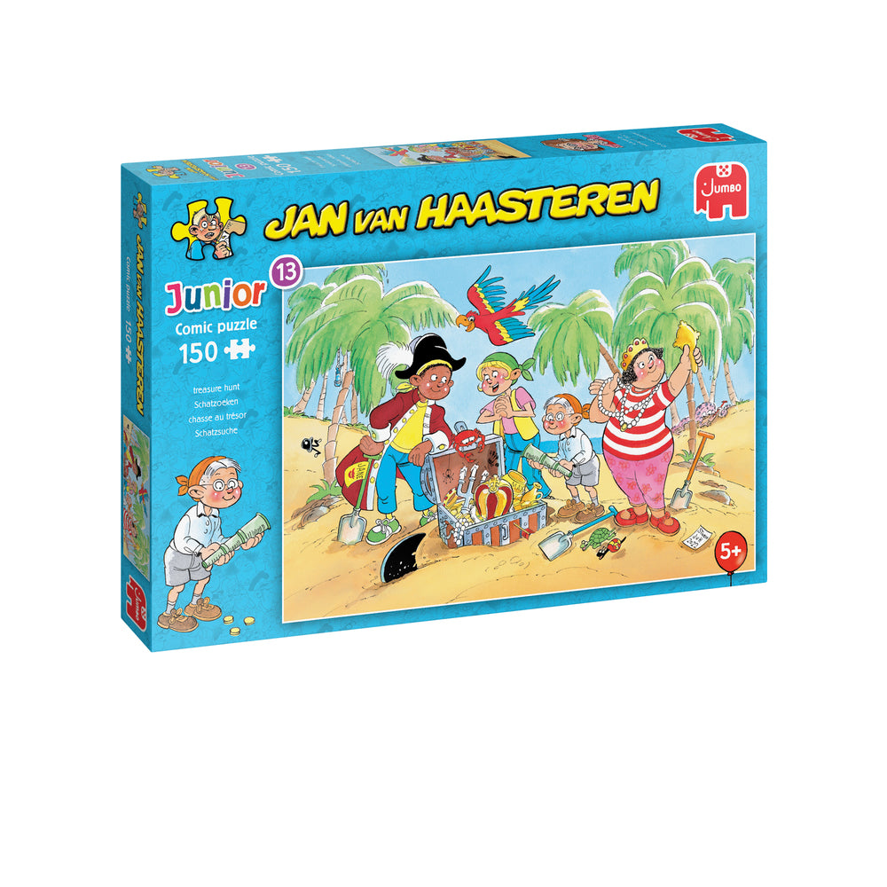 Puslespil JvH Junior Treasure Hunt 150 brikker