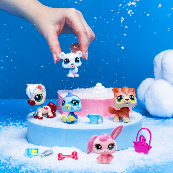 LITTLEST PET SHOP WINTER BESTIES COLLECTORS 5 PAK