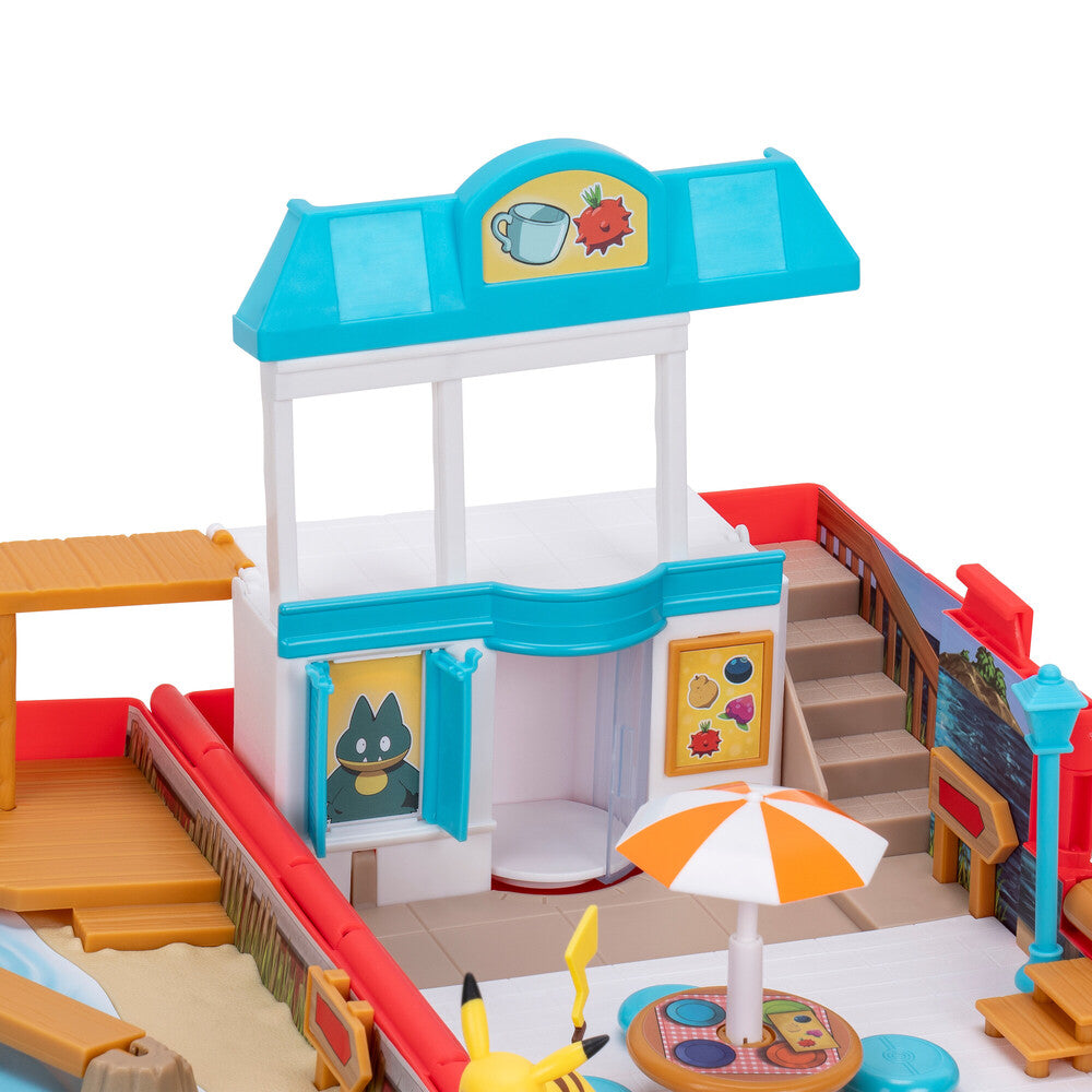 POKEMON CARRY CASE BEACH PLAYSET