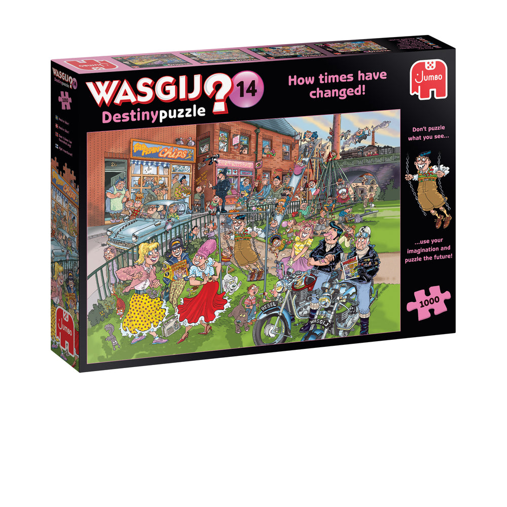 Puslespil Wasgij How Times Have Changed 1000 brikker