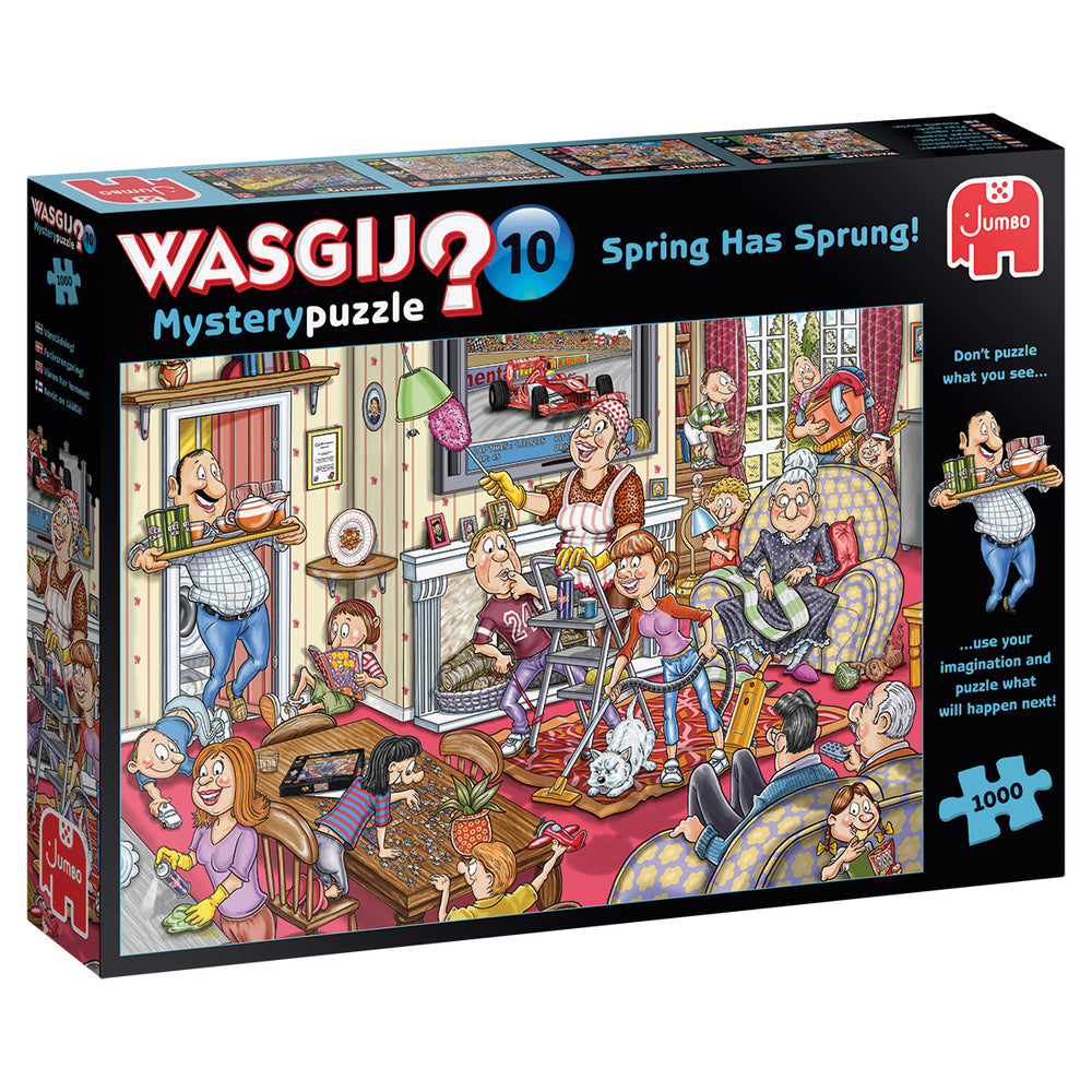 Puslespil Wasgij Mystery 10 Spring has Sprung! 1000 brikker