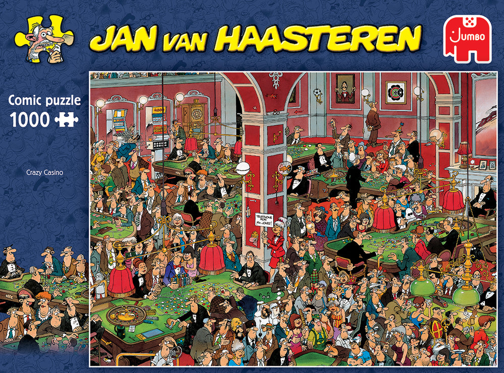Puslespil JvH Crazy Casino 1000 brikker