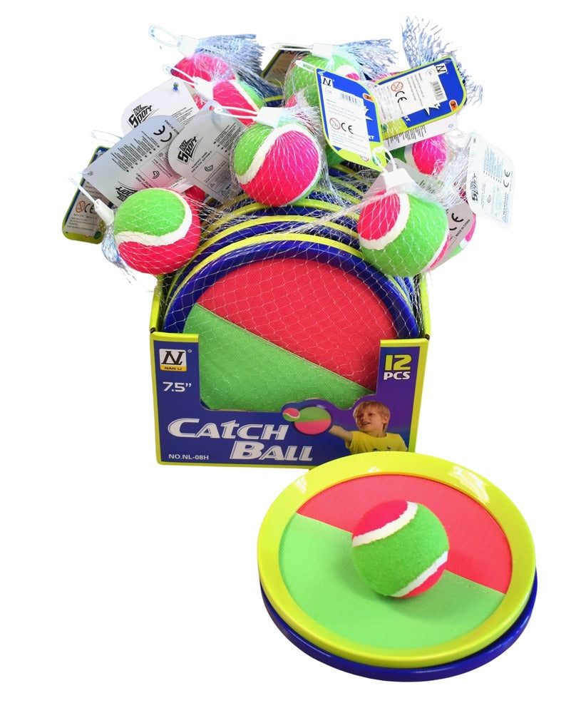 Velcro tennissæt med 1 bold Ø19cm