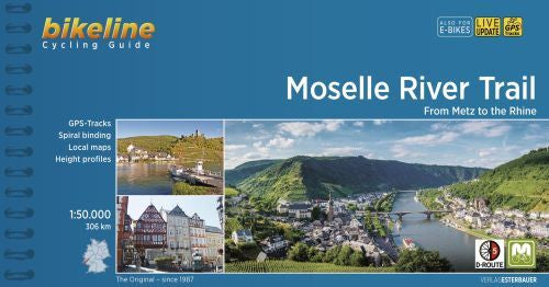 Moselle River Trail: From Metz to the Rhine, Bikeline Cycling Guide