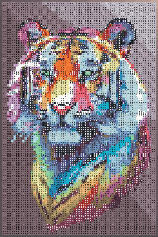 Diamond art tiger 20 x 30 cm