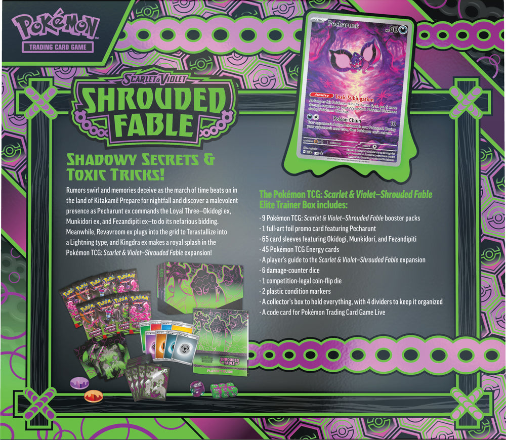 Pokemon Elite Trainer Box Shouded Fable SV6.5