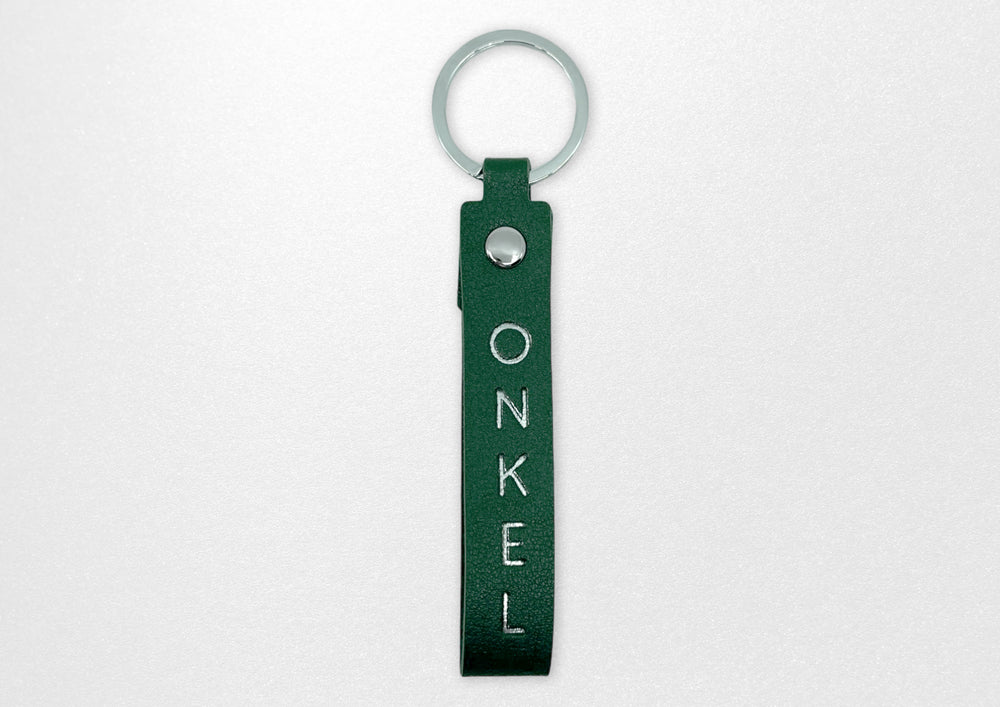 Nøglering onkel i PU, du er fantastisk