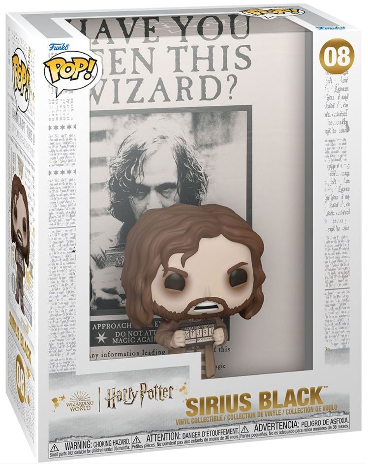Funko! POP Comic Cover Harry Potter Poster with Sirius Black