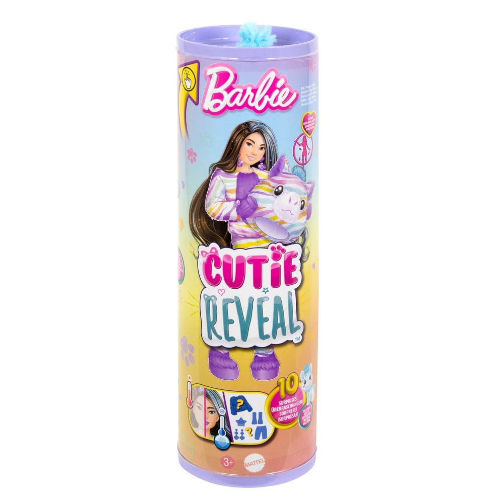 Barbie Cutie Reveal Color Dreams Zebra