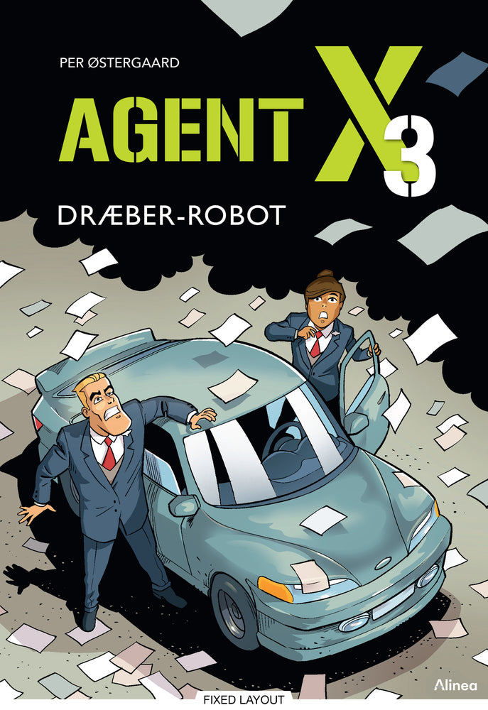 Agent X3, Dræber-robot, Blå Læseklub