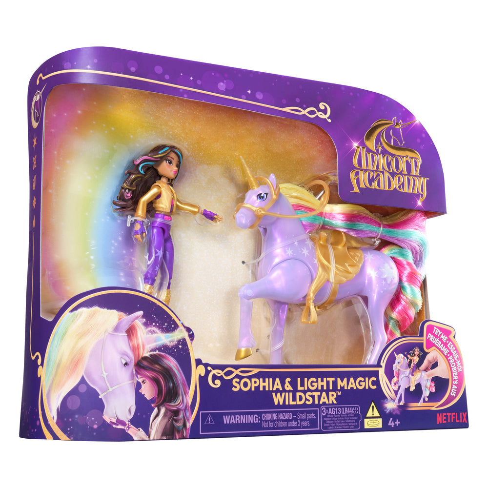Unicorn Academy Lille Dukke Sophia&Magic Wildstar