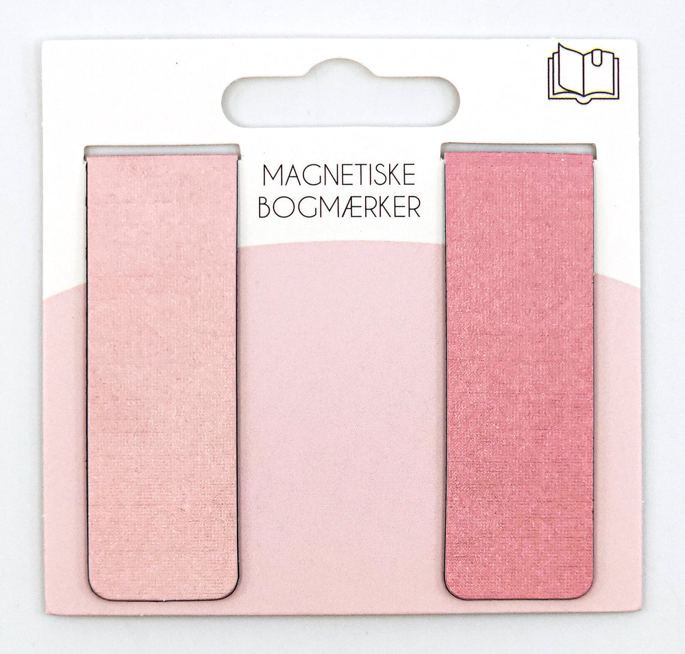 Bogmærker magnetiske pastel m/struktur