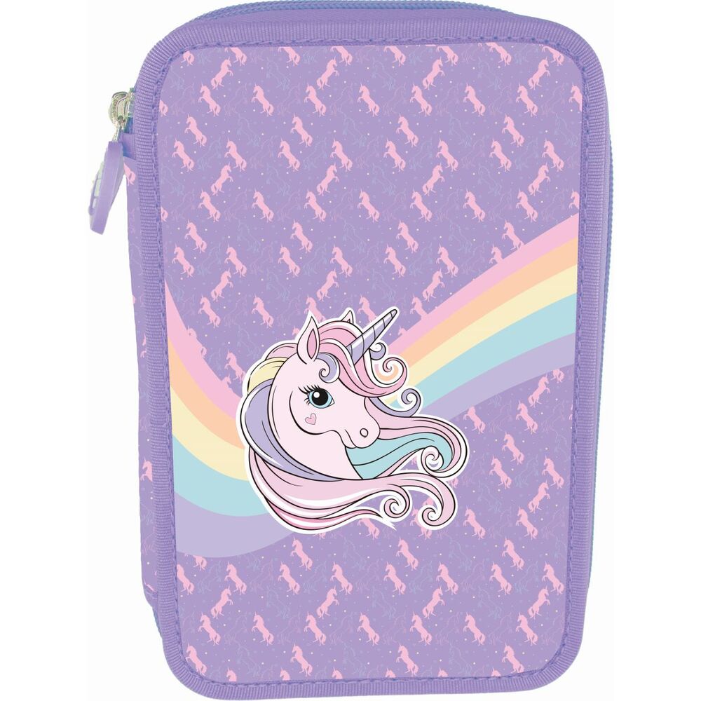 Tinka dobbelt unicorn lilla m/indhold