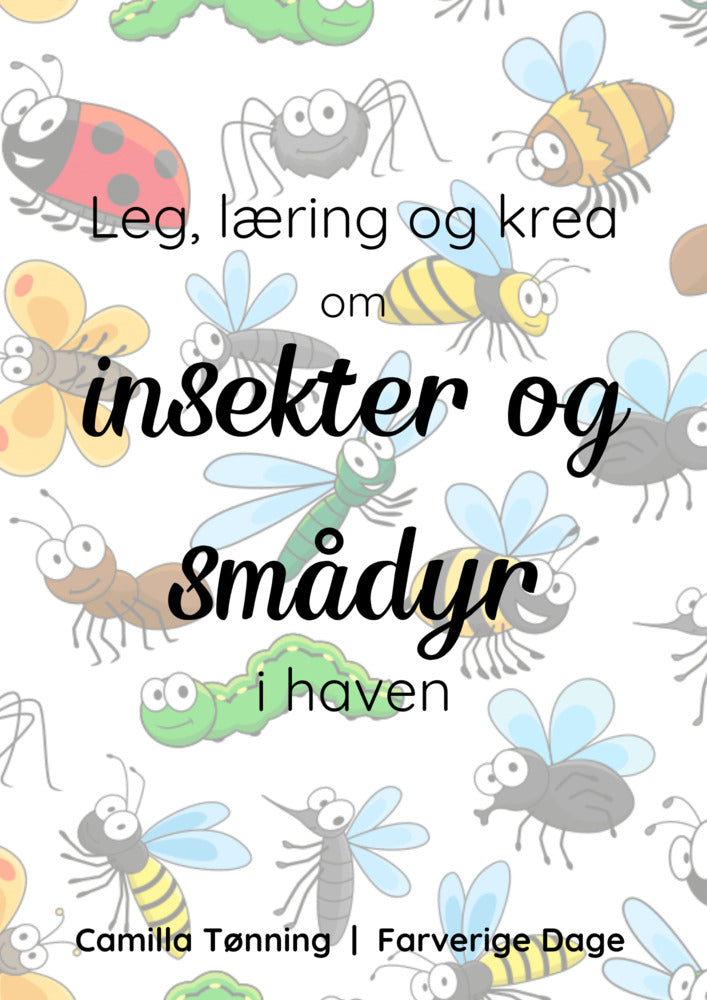 Leg, læring og krea om insekter og smådyr i haven