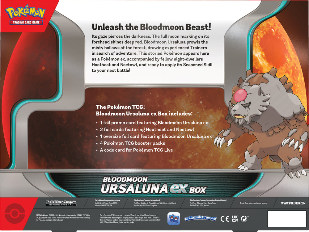 Pokémon Box Bloodmoon Ursaluna EX