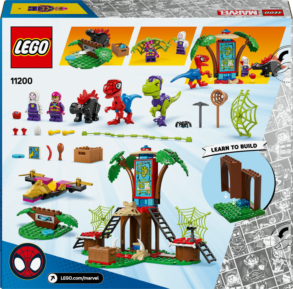 D2 11200 LEGO Spidey Spidey og Gobbys raptorkamp ved hovedkvarteret