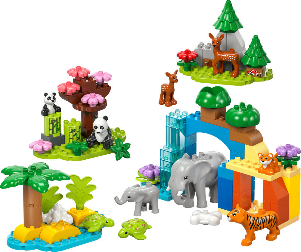 10446 LEGO DUPLO Town 3-i-1 vilde dyrefamilier