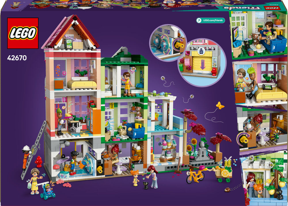 42670 LEGO Friends Heartlake City lejligheder og butikker