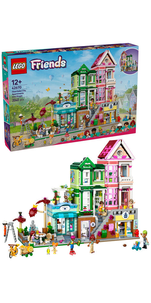 42670 LEGO Friends Heartlake City lejligheder og butikker