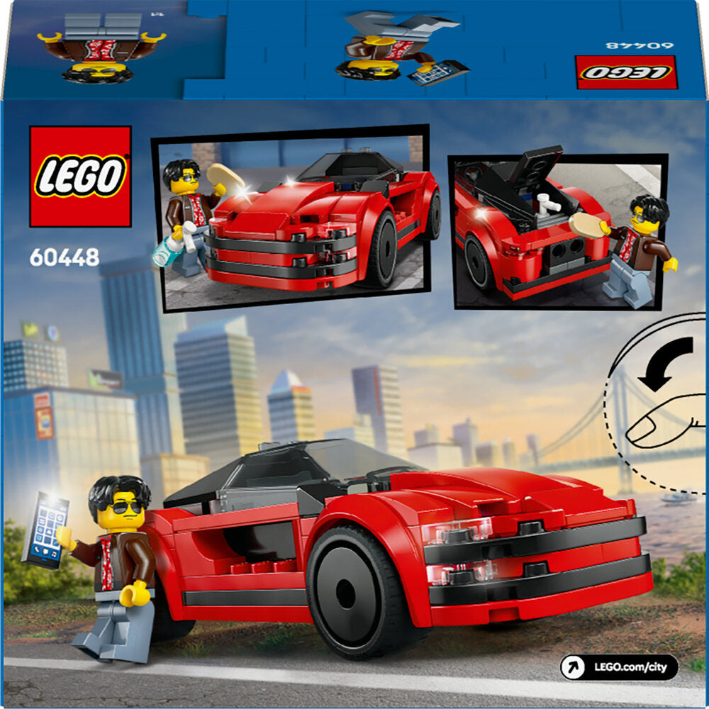 60448 LEGO City Great Vehicles Rød sportsvogn