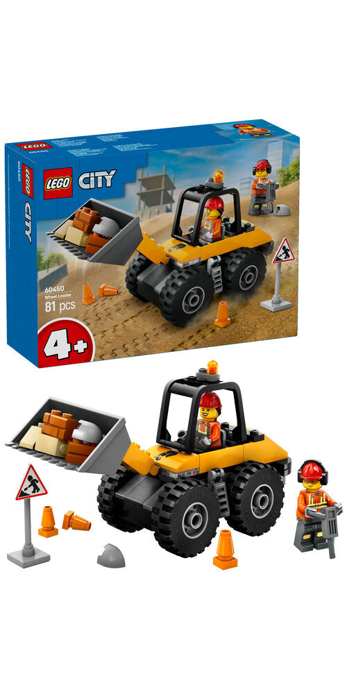 60450 LEGO City Great Vehicles Gul gummiged