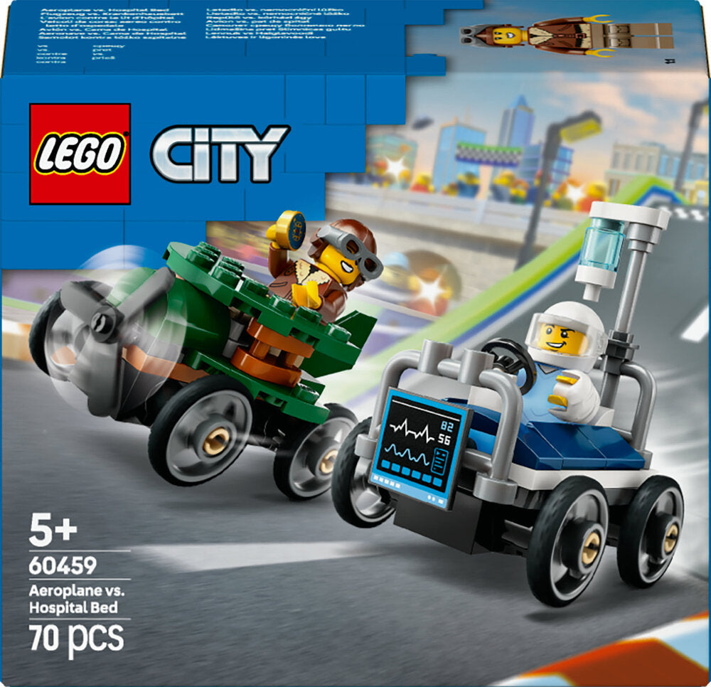 60459 LEGO City Great Vehicles Racerbilpakke – fly mod hospitalsseng