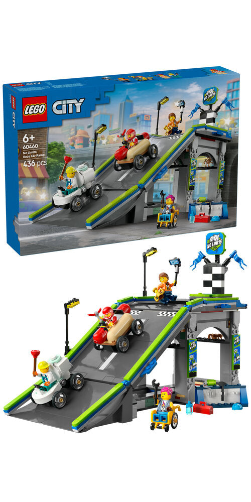 60460 LEGO City Great Vehicles Ingen grænser: Racerbilramper