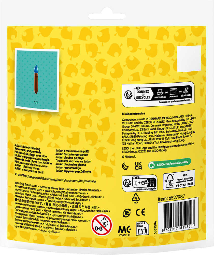 30703 LEGO Animal Crossing Strandmaleri med Julian