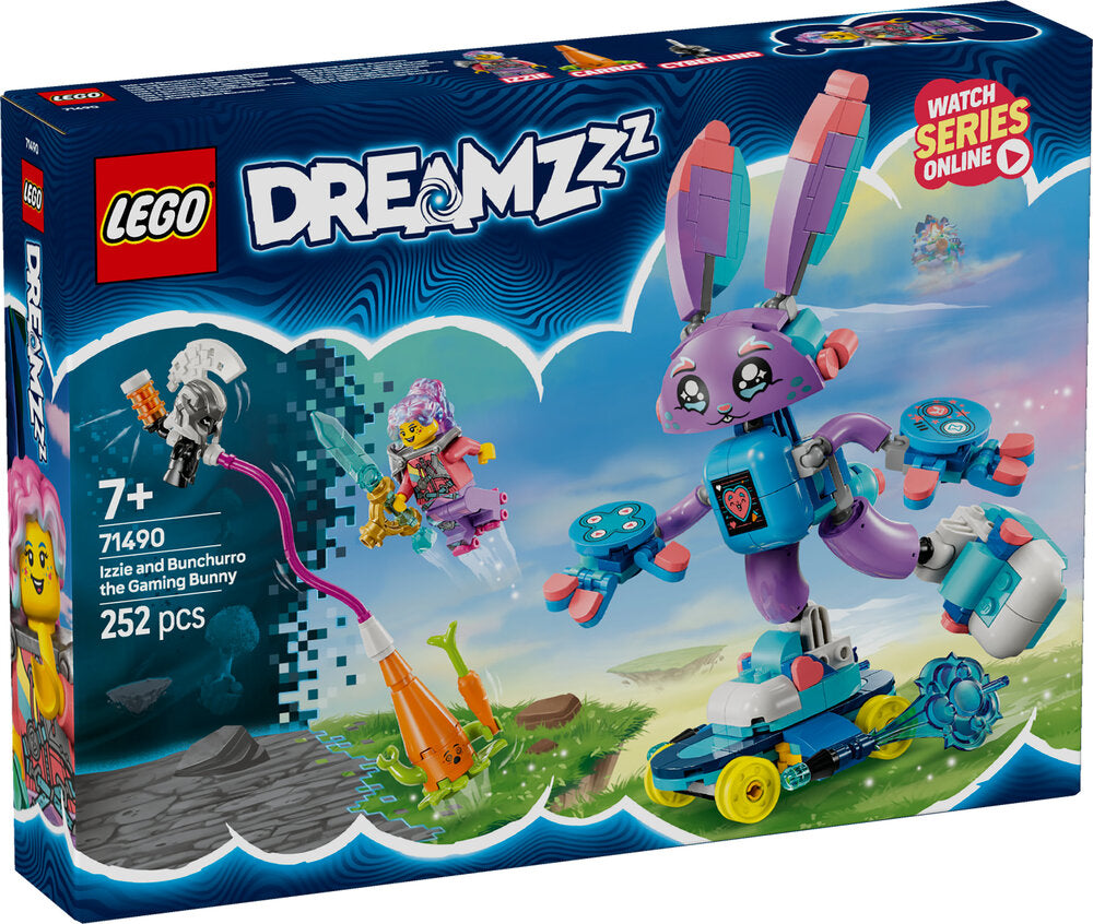 71490 LEGO DREAMZzz Izzie og gaming-kaninen Bunchurro