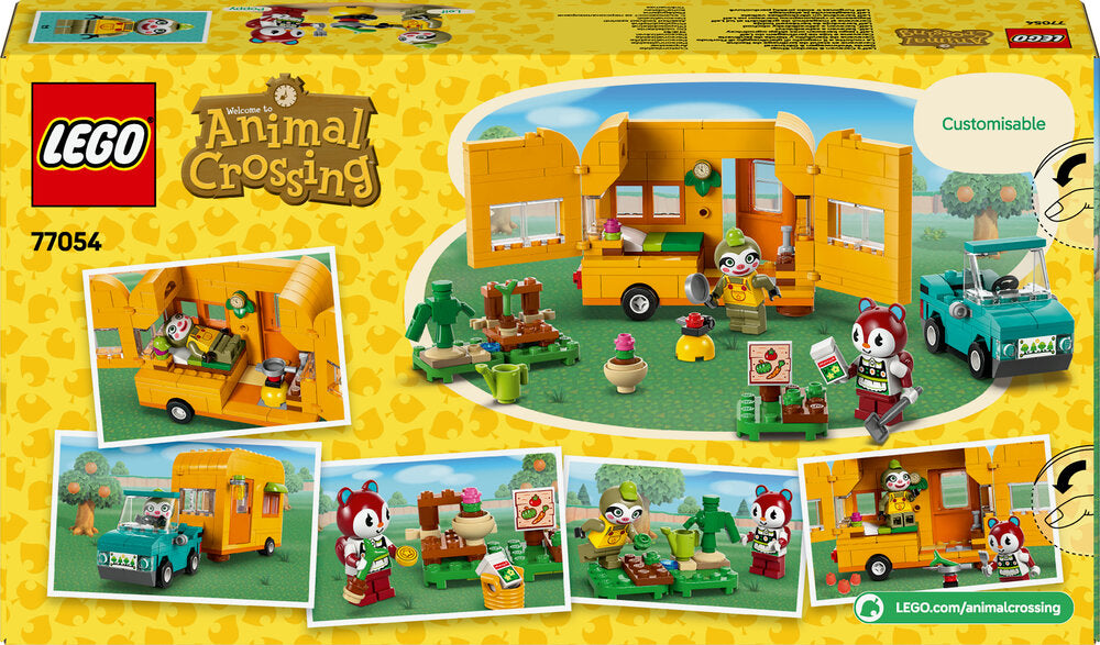 77054 LEGO Animal Crossing Leif med campingvogn og havebutik