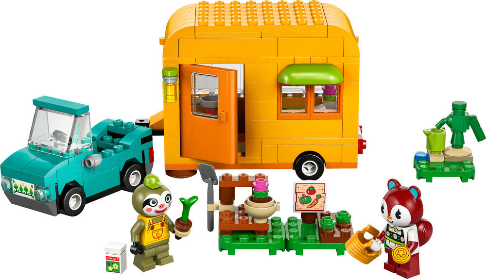 77054 LEGO Animal Crossing Leif med campingvogn og havebutik