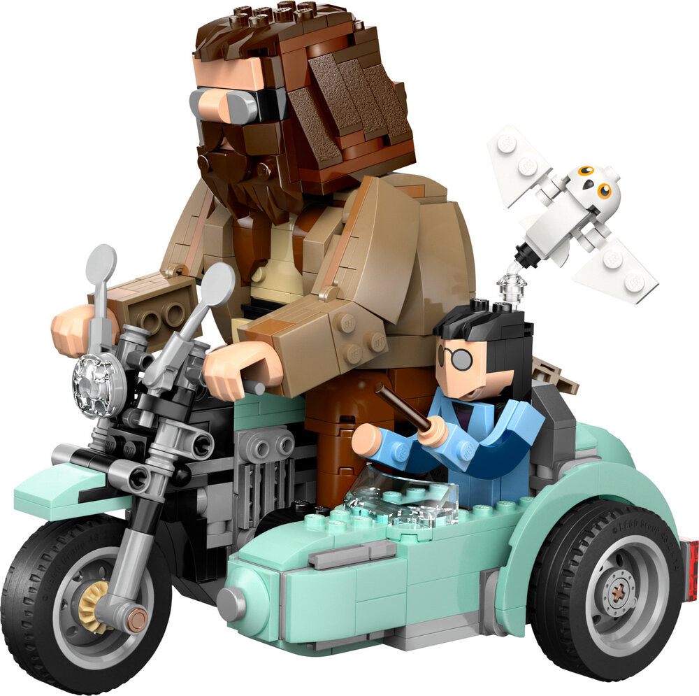 D2 76443 LEGO Harry Potter Hagrid og Harrys motorcykeltur