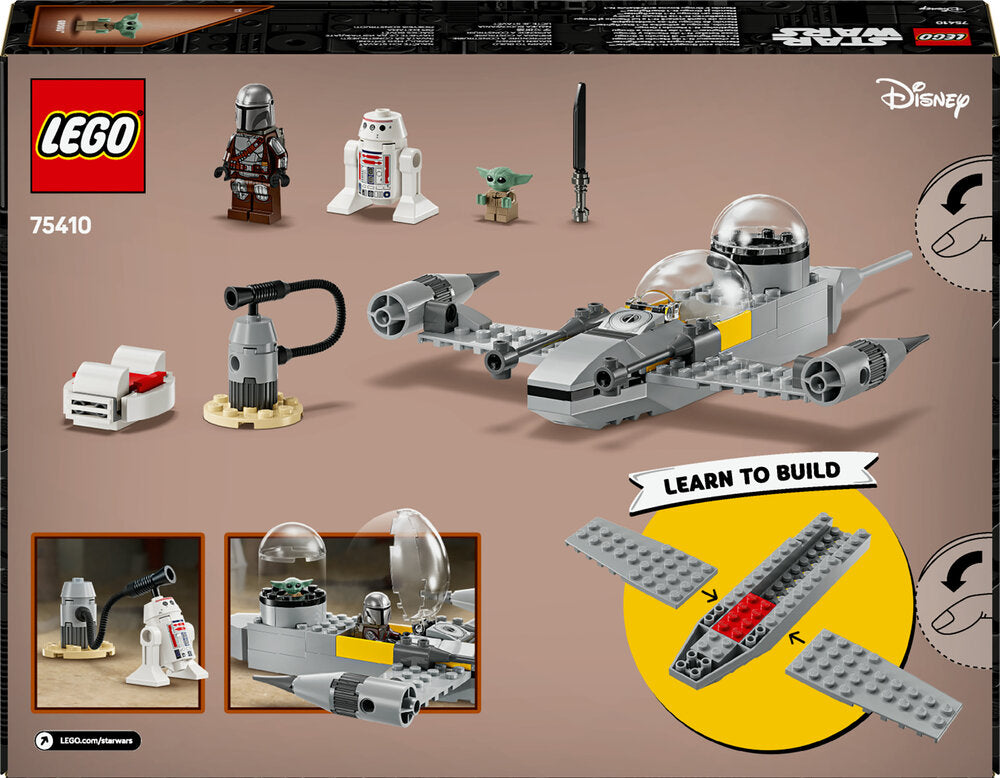 75410 LEGO Star Wars Mando og Grogus N-1-stjernejager