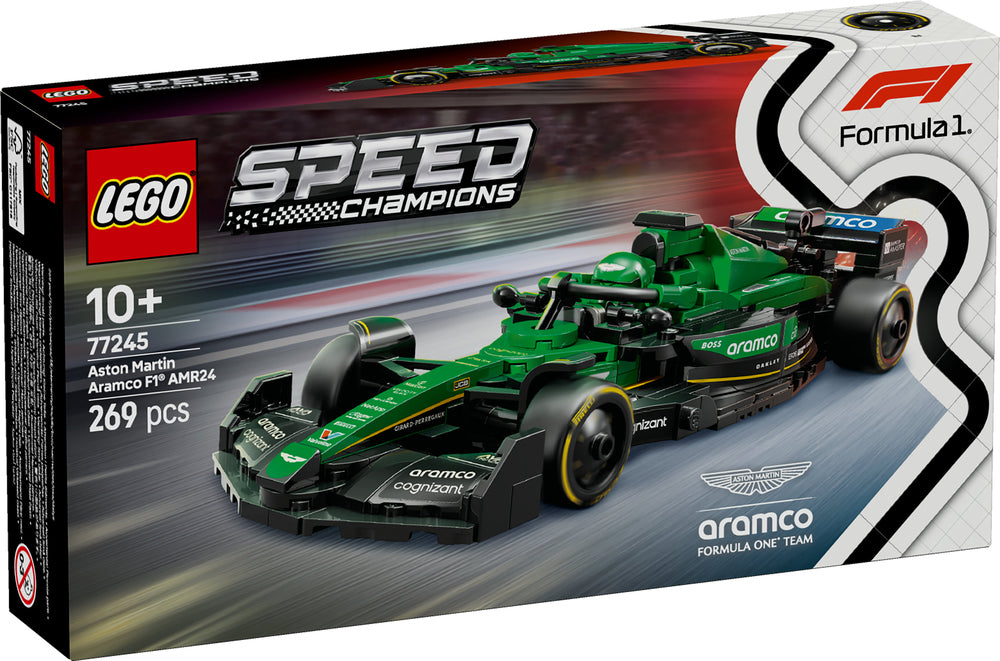 77245 LEGO Speed Champions Aston Martin Aramco F1® AMR24-racerbil