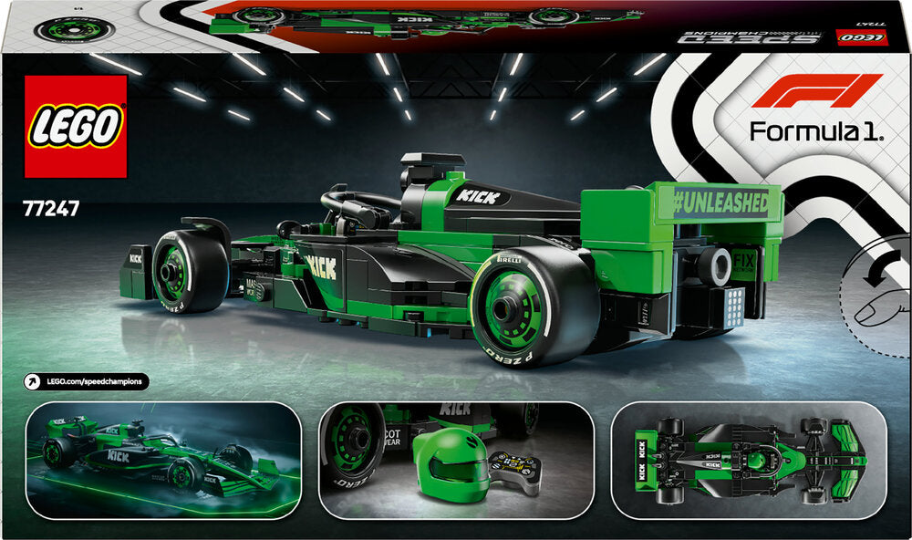 77247 LEGO Speed Champions KICK Sauber F1® Team C44-racerbil