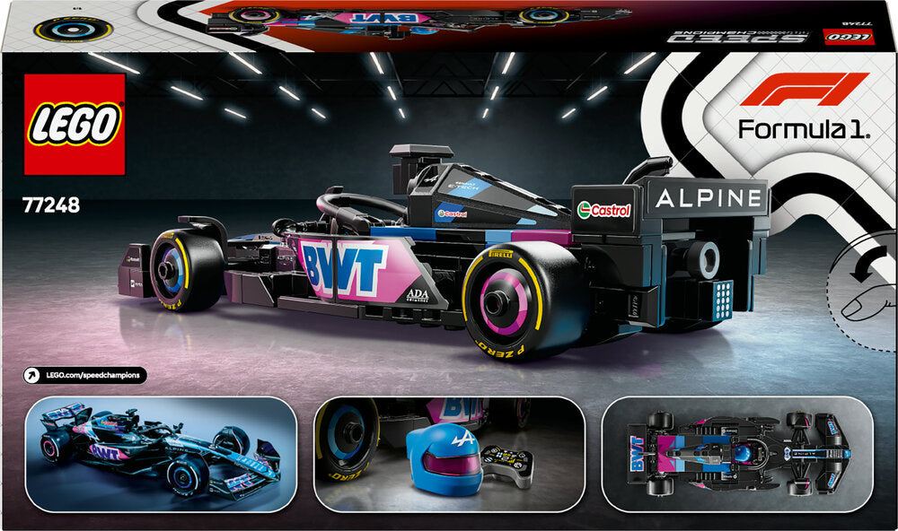 77248 LEGO Speed Champions BWT Alpine F1® Team A524-racerbil