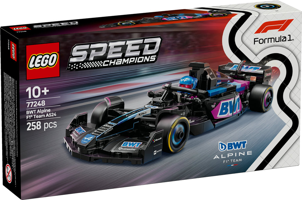 77248 LEGO Speed Champions BWT Alpine F1® Team A524-racerbil