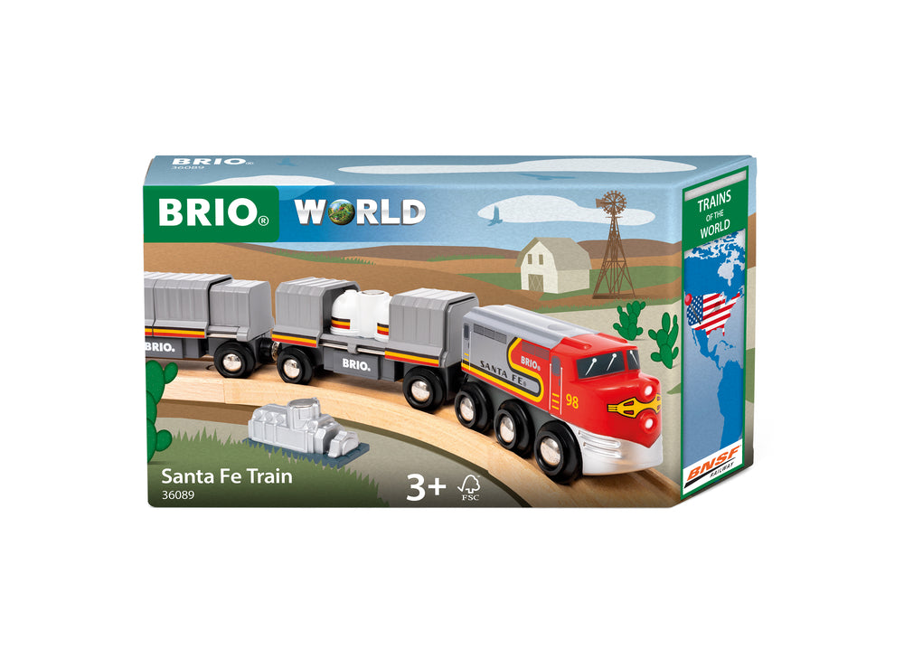 BRIO 36089 Santa Fe tog (Trains of the World)