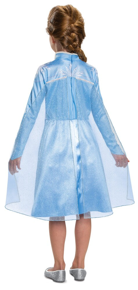 Frozen Elsa kjole blå str 5-6 år EU S