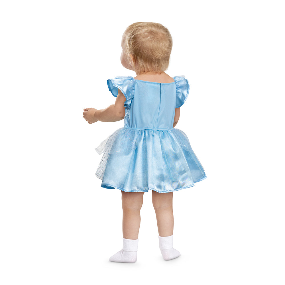 Prinsesse kjole blå str 12-18 mdr