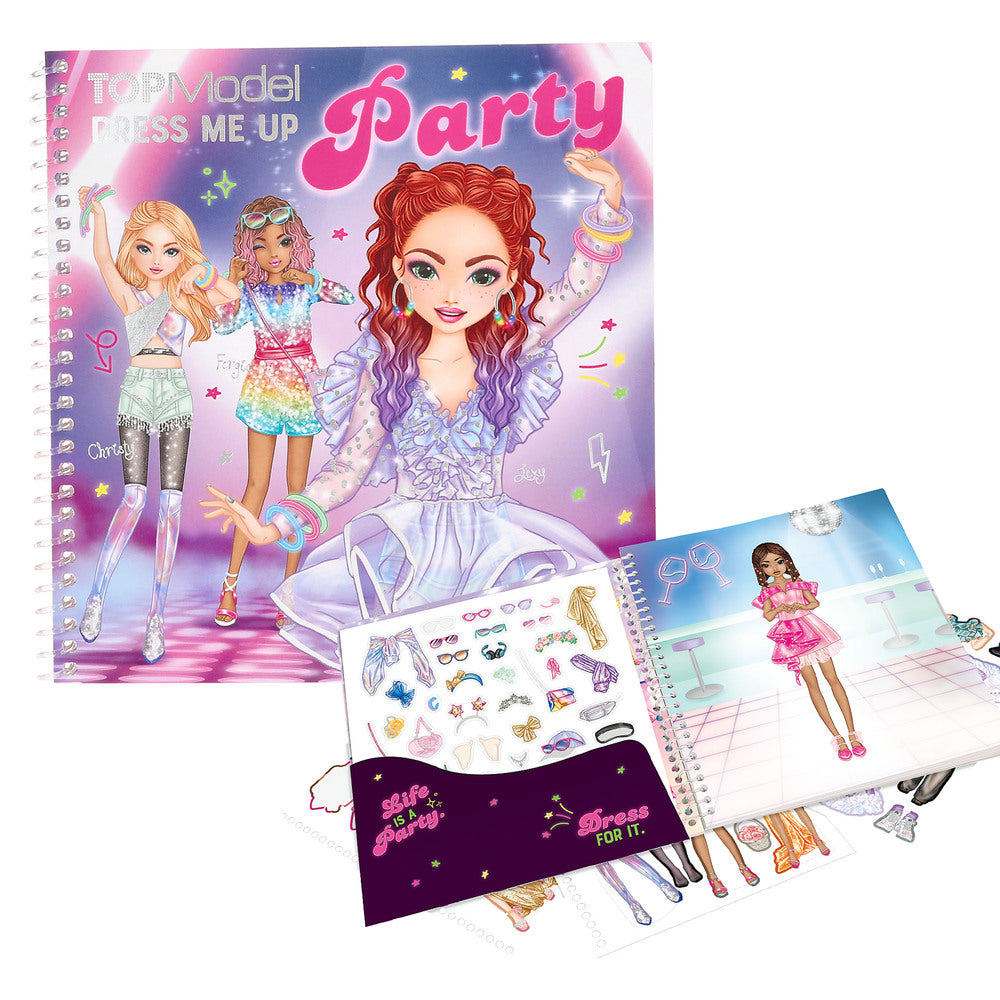 TOPModel Dress Me Up Stickersbog Party
